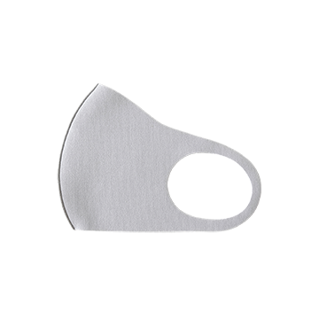 RSPR - Antimicrobial Mask Light Grey