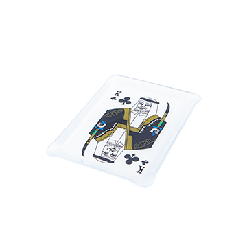 Tray - Qatari Card (King of Clubs)