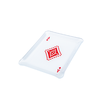 Tray - Qatari Card (Ace of Diamonds)
