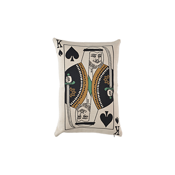 Cushion Cover King of Spades