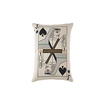 Cushion Cover Jack of Spades