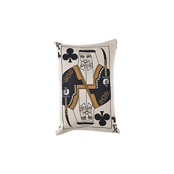 Cushion Cover King of Clubs