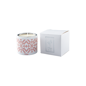 Polyresin Sadu Soy Wax Candle -Pink