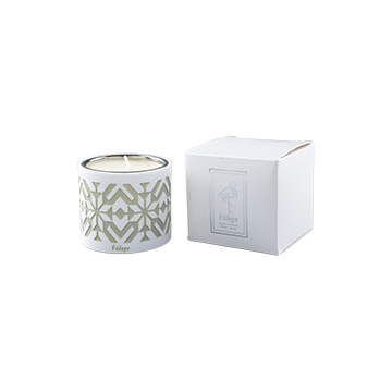Polyresin Sadu Soy Wax Candle -Grey