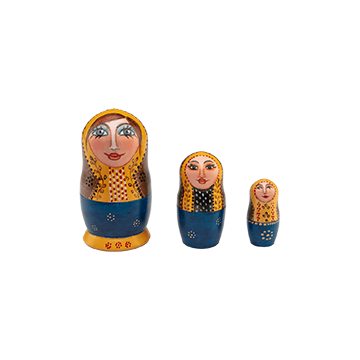 Matryoshka dolls Set of 3 – 9cm