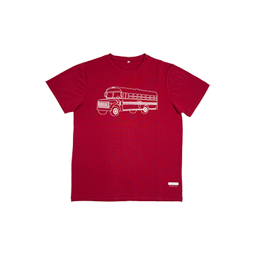 Mawater School Bus Maroon T Shirt