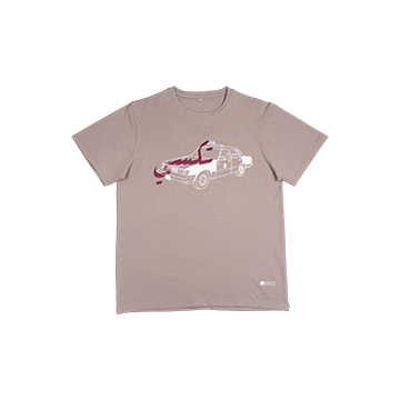 Mawater Taxi Grey T Shirt
