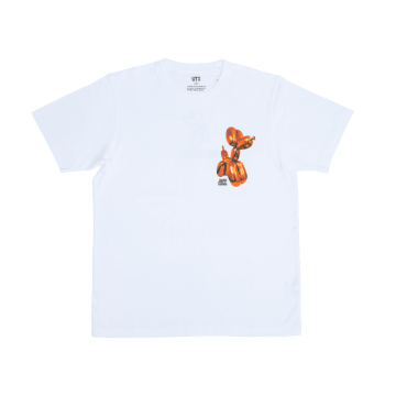 JEFF KOONS Balloon Dog Uniqlo t-shirt white JEFF KOONS Balloon Dog Uniqlo t-shirt white