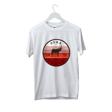 Oryx 1971 T-Shirt by Memoirs of Qatar