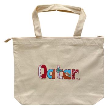 Qatar Tote Bag by Memoirs of Qatar