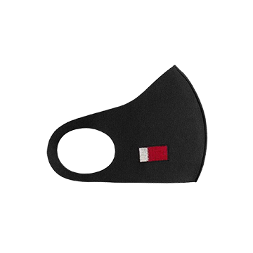 RSPR - Antimicrobial Mask Black with Flag