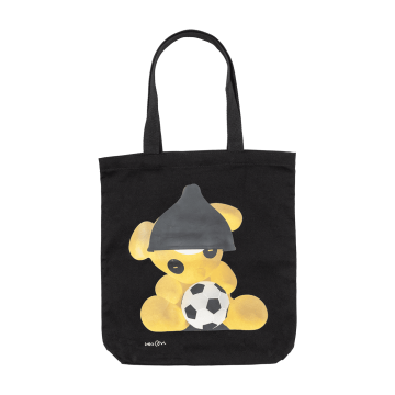 Urs Fischer's Untitled (Lamp/Bear) Football Tote Bag