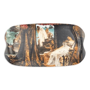 Lusail Museum Exhibition, Lawrence Alma-Tadema "The Meeting of Antony and Cleopatra" Tray