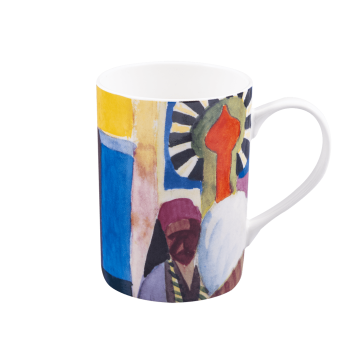 Lusail Museum Exhibition, August Macke "In the Bazaar" Mug