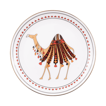 Camel Ceramic Plate