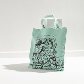 Qatari Family Tote Bag (Mint)