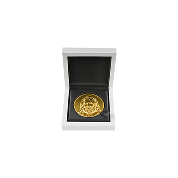 Sheikh Abdullah Bin Jassim 3D Gold Plated Coin