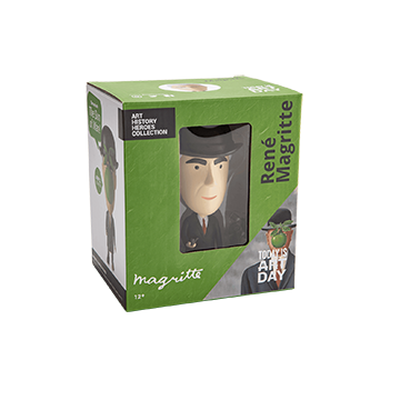 Art History Heroes Collection - Rene Magritte Action Figure