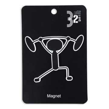 PA "Weightlifting" Magnet 3-2-1 QOSM