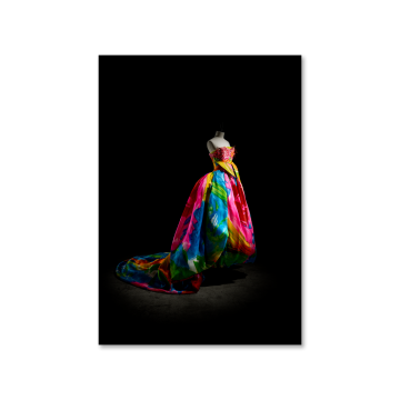 Christian Dior A5 Postcard Hellebore Dress