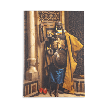 Lusail Museum Exhibition, Ludwig Deutsch "The Palace Guard" Notebook