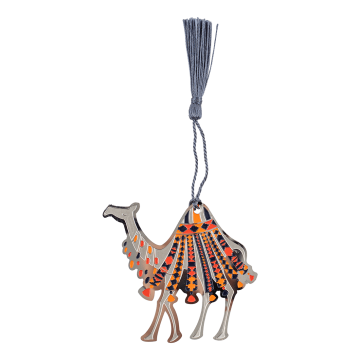 Camel Silver Metal Bookmark