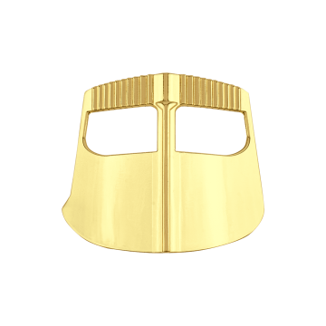 Motherland Mask Metal Magnet (Gold)