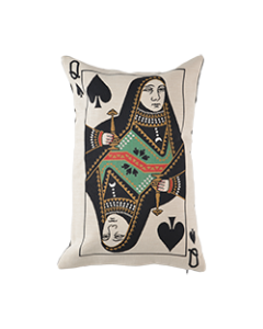Cushion Cover Queen of Spades