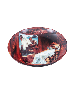 Lusail Museum Exhibition, Lawrence Alma-Tadema "The Meeting of Anthony and Cleopatra" Plate