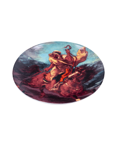 Lusail Museum Exhibition, Eugène Delacroix "Arab Horseman at the Gallop" Plate