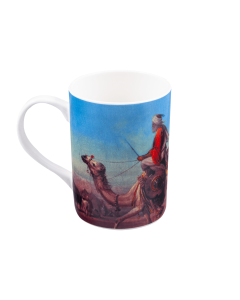 Lusail Museum Exhibition, Hermann Kretzschmer "Camel Riders" Mug