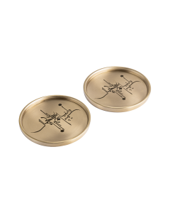 Fatima Al Sharshani Metal Coasters