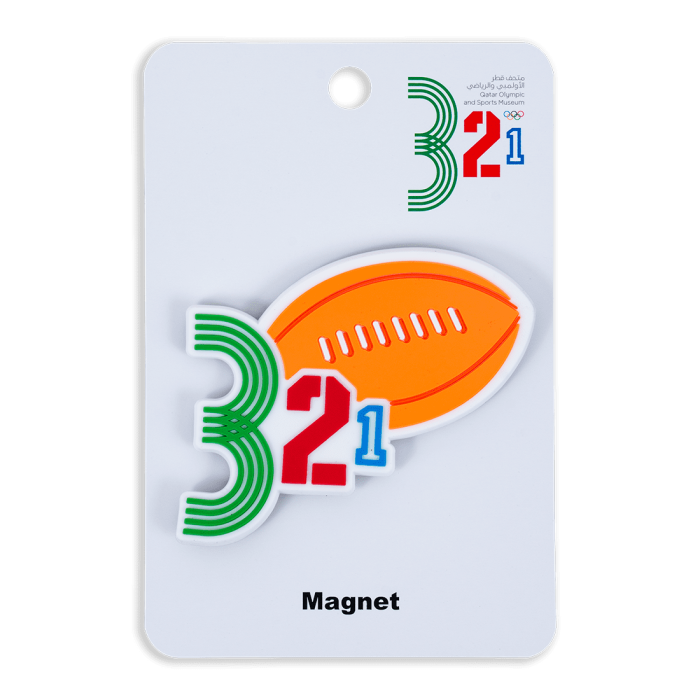 Rugby Magnet 3-2-1 QOSM  main product photo