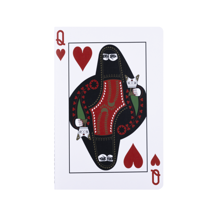 Queen of Hearts Notebook main product photo